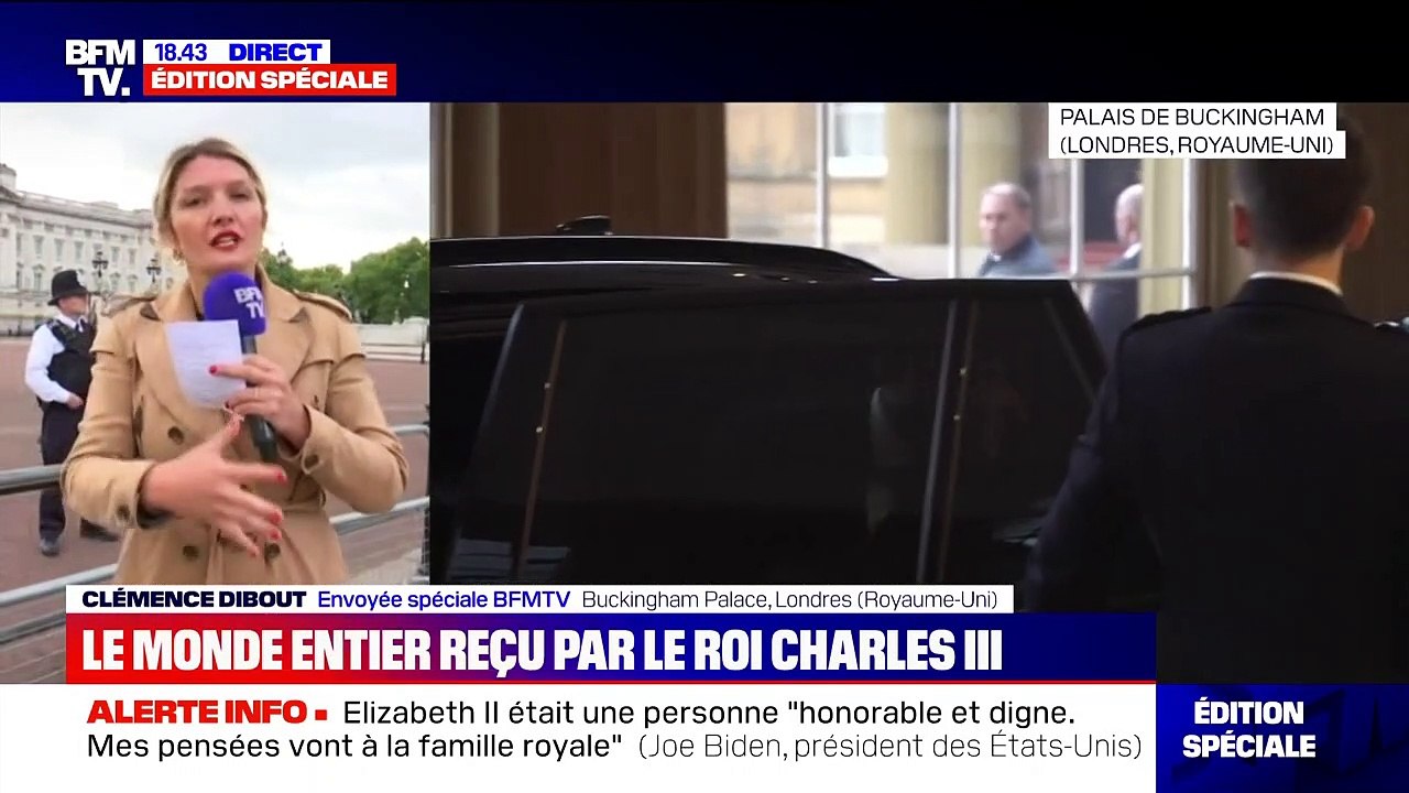 Emmanuel et Brigitte Macron, assortis en blasers, pantalons sombres, lunettes de soleil et baskets, sont allés se recueillir à Westminster Hall devant le cercueil d'Elizabeth II à Londres