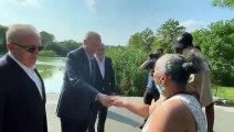 Central Park'ta yürüyüş yapan Erdoğan, tanıştığı ABD’liden sigaraya bırakmasını istedi