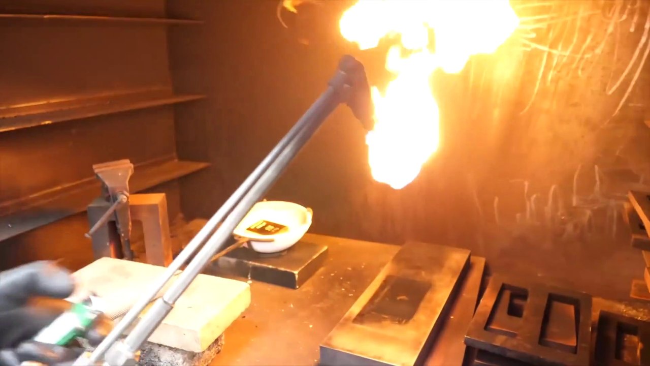 process of making 99.99% pure gold bars to a very satisfactory level. South Korean gold exchange