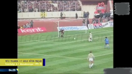 Fenerbahçe 6-1 Adana Demirspor [HD] 22.03.1992 - 1991-1992 Turkish 1st League Matchday 22 (Ver. 2)