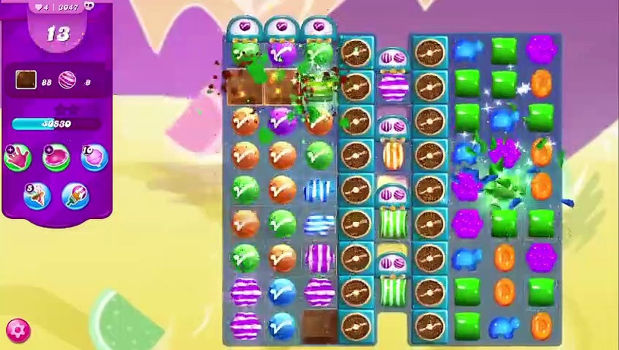 #CandyCrushSaga Level 3047