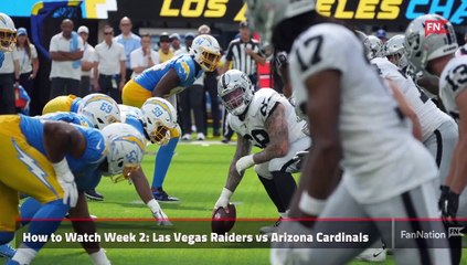 下载视频: How to Watch Week 2  Las Vegas Raiders vs Arizona Cardinals