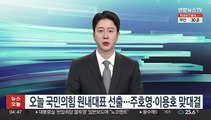 오늘 국민의힘 원내대표 선출…주호영·이용호 맞대결