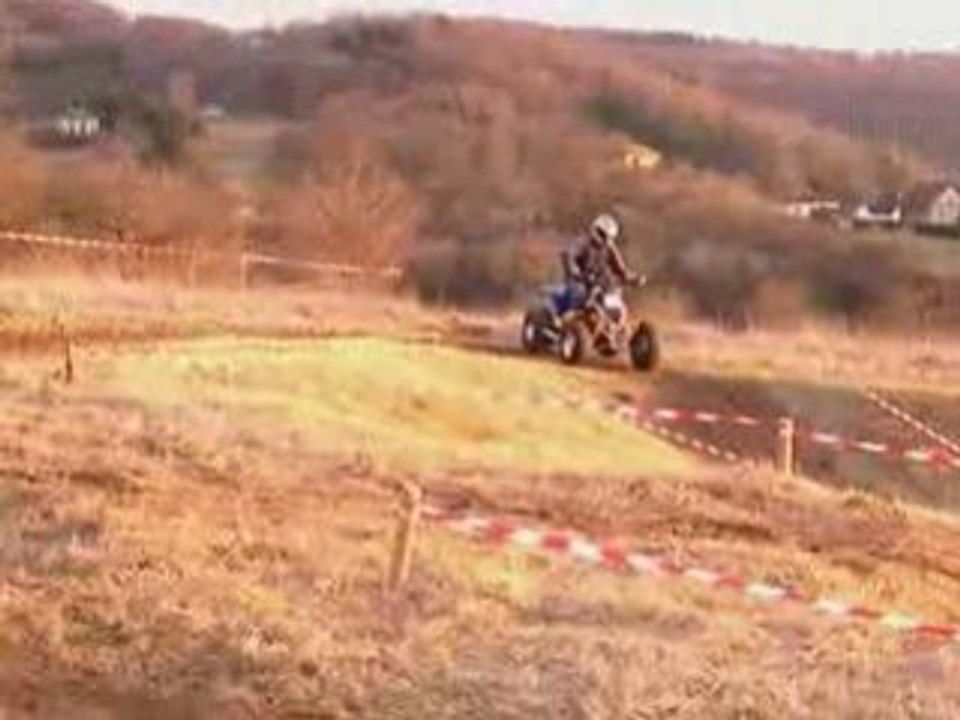roue arrière en quad