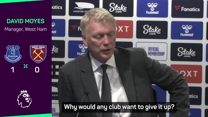Moyes blames European travels for Everton defeat