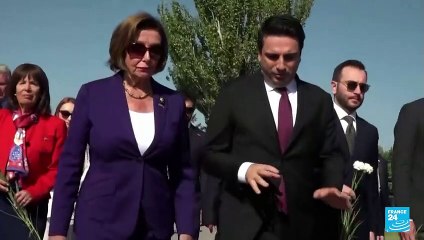 Encabezada por Nancy Pelosi, una delegación de EE. UU. visita Armenia
