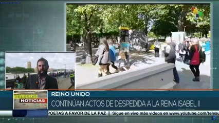 Reino Unido: Ceremonia avanza con despliegue de personal médico y de seguridad
