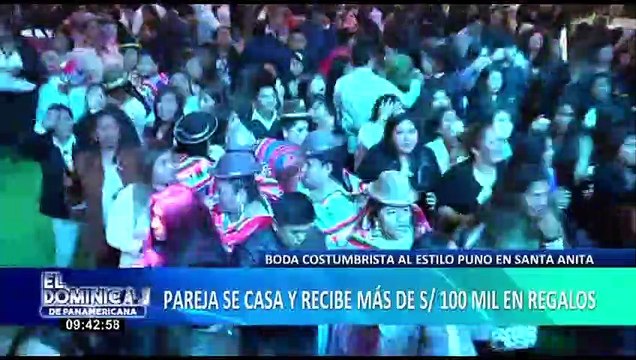 Millonarias bodas puneñas: novios reciben más de 100 mil soles en regalos