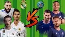Bale-Benzema-Ronaldo vs Messi-Neymar-Mbappe(BBC vs MNM)