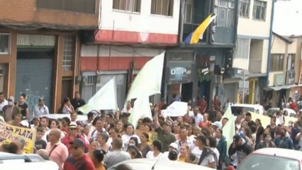 Marcha por proyecto Aerocafé habría sido organizada por autoridades de Palestina, Caldas