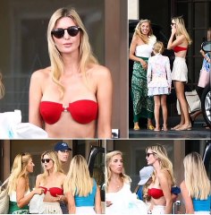 Ivanka Trump wows in bikini and white shorts as she hangs with her girlfriends in Miami