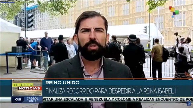 Reino Unido: Finaliza recorrido para despedir a la Reina Isabel II