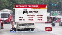 LTFRB: Dagadag-pasahe sa jeep, bus, taxi at TNVS, epektibo sa Oktubre | UB