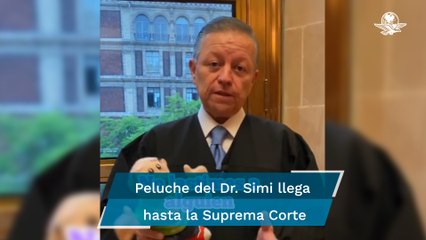 Aventar peluches del Dr. Simi no es ilegal: Zaldívar