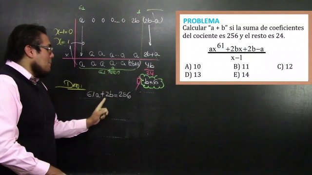 06 | DIVISIÓN ALGEBRAICA | EJERCICIOS RESUELTOS
