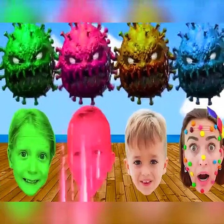 Learn colors with Green Alien Dame tu cosita