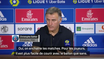 8e j. - Galtier : "On aurait pu marquer plus de buts"