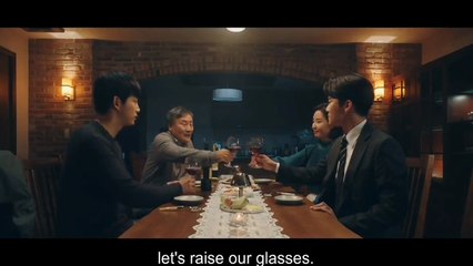 Blind Kdrama family meeting scene