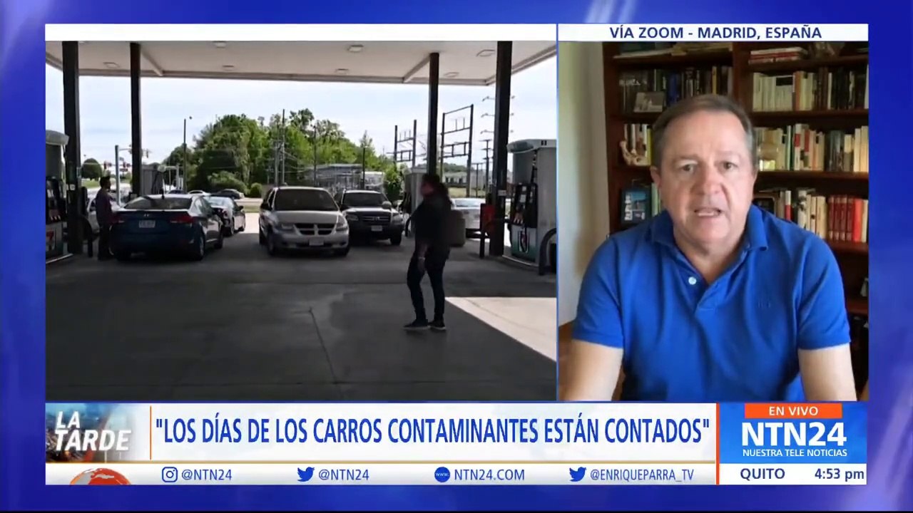 “Los días de los carros contaminantes están contados”: Javier Sierra, portavoz de la organización ambiental Sierra Club.