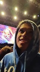 Na plateia do Guns em Florianópolis, Vitão fala sobre influência da banda na carreira dele