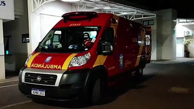 Motociclista sofre contusões após cair na Região do Lago