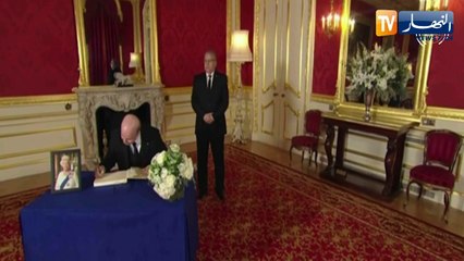بريطانيا: الوزير الأول بن عبد الرحمان يلقي النظرة الأخيرة على جثمان الملكة إليزابيث