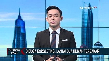 Kebakaran Melanda Lantai 2 Sebuah Rumah Permanen di jagakarsa