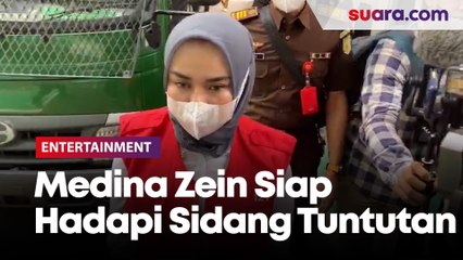 Sempat Ketemu Anak, Medina Zein Siap Hadapi Sidang Tuntutan