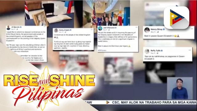 Senado, nagpaabot din ng pakikiramay at pagbibigay-pugay kay Queen Elizabeth II