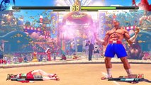 Ibuki vs Sagat (Hardest AI) - Street Fighter V