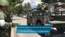 Reforma para ampliar presencia del Ejército en las calles sin consenso, reconoce Monreal