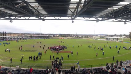 Timelapse of Mars Stadium during the 2022 BFL grand final - The Courier - 19 September 2022