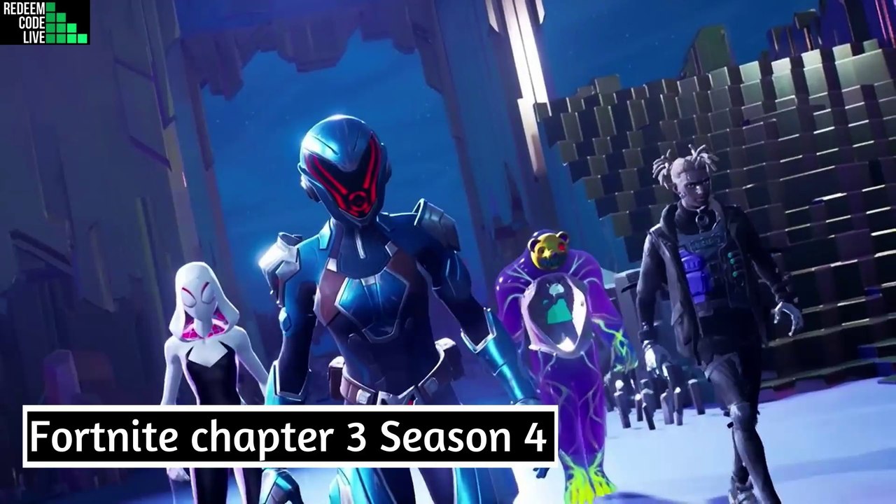 Fortnite chapter 3 Season 4, New features and update -  Redeem Code Live