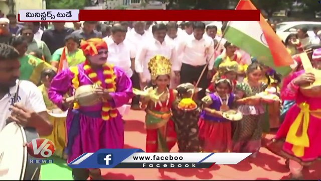 Minister Today _ Errabelli Dayakar Rao ,Prashanth Reddy Comments On BJP _Niranjan Reddy _ V6 News