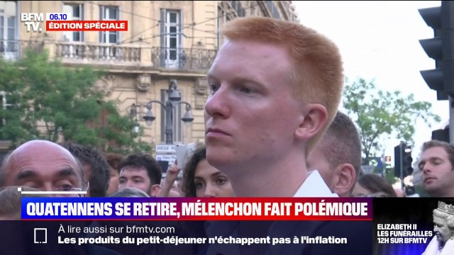 Visé par une main courante, Adrien Quatennens quitte sa fonction de coordinateur de La France insoumise