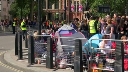 King Charles says he's been "moved beyond measure" by the numbers of people who've come to pay their respects to his mother