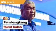 Pembangkang takut kalah jika PRU15 ketika musim tengkujuh, kata Zahid