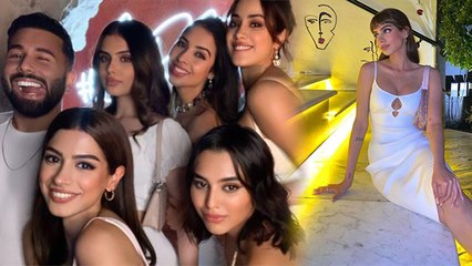 Janhvi Kapoor Khushi Kapoor Late Night Party Video, White Dress में Glamour का तड़का। *Entertainment