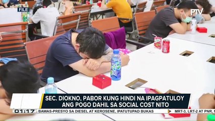 Ilang mga senador, pabor kung ipatitigil ang operasyon ng mga POGO dahil sa epekto nito sa peace and order ng bansa