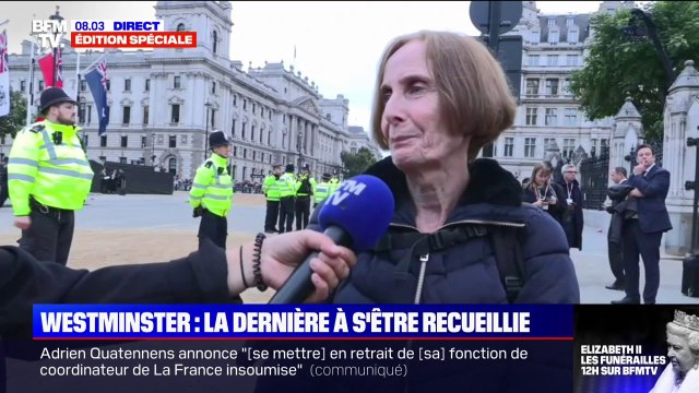 Je suis venue deux fois : la dernière Britannique à s'être recueillie devant Elizabeth II témoigne sur BFMTV