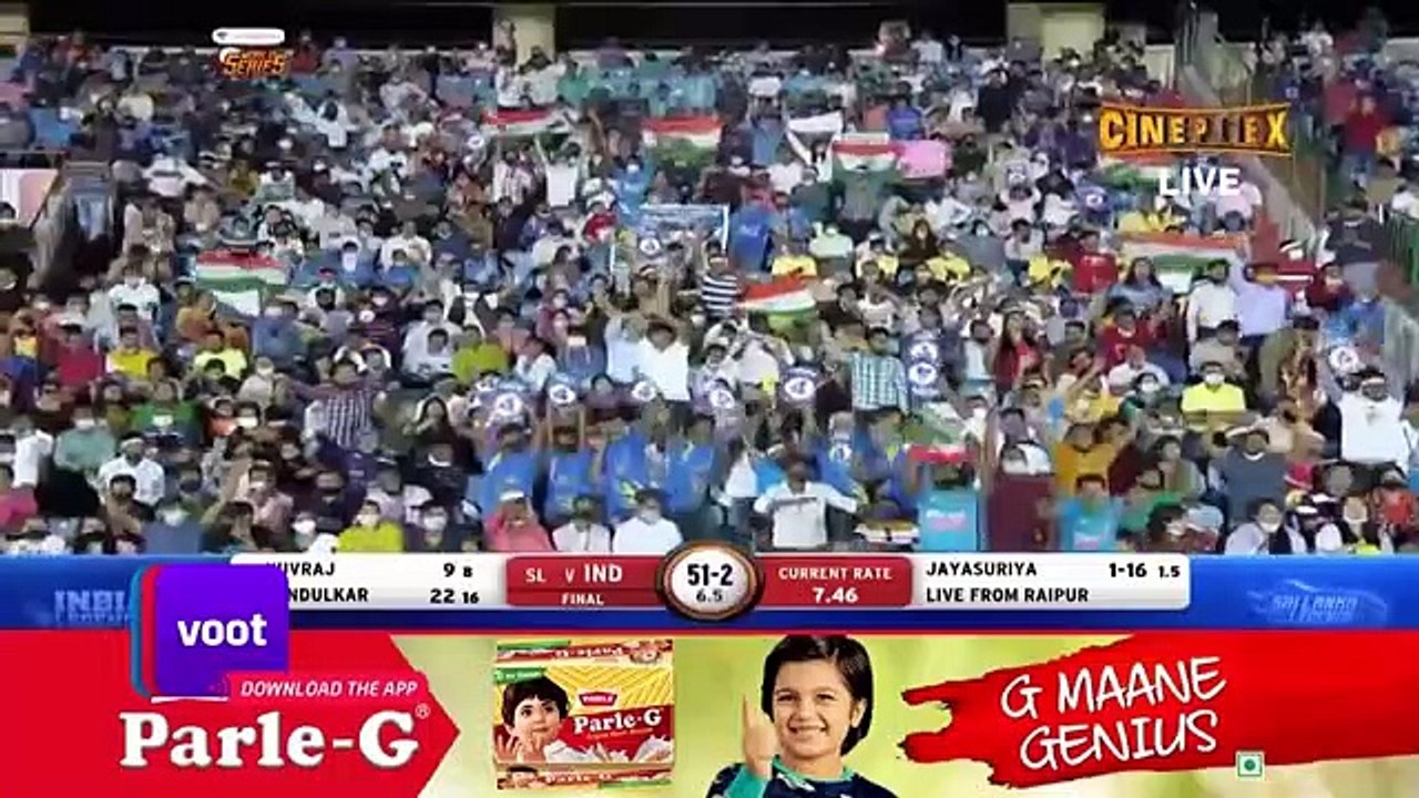 India  Vs Sri Lanka Legend Full Match Highlight