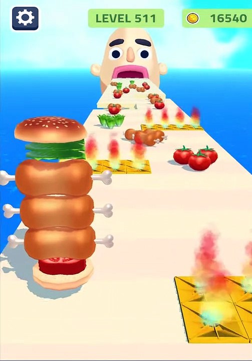 Sandwich Runner ​- All Levels Gameplay Android