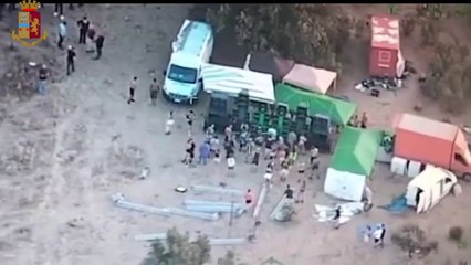 Rave party bloccato nel Nisseno, identificati 70 giovani