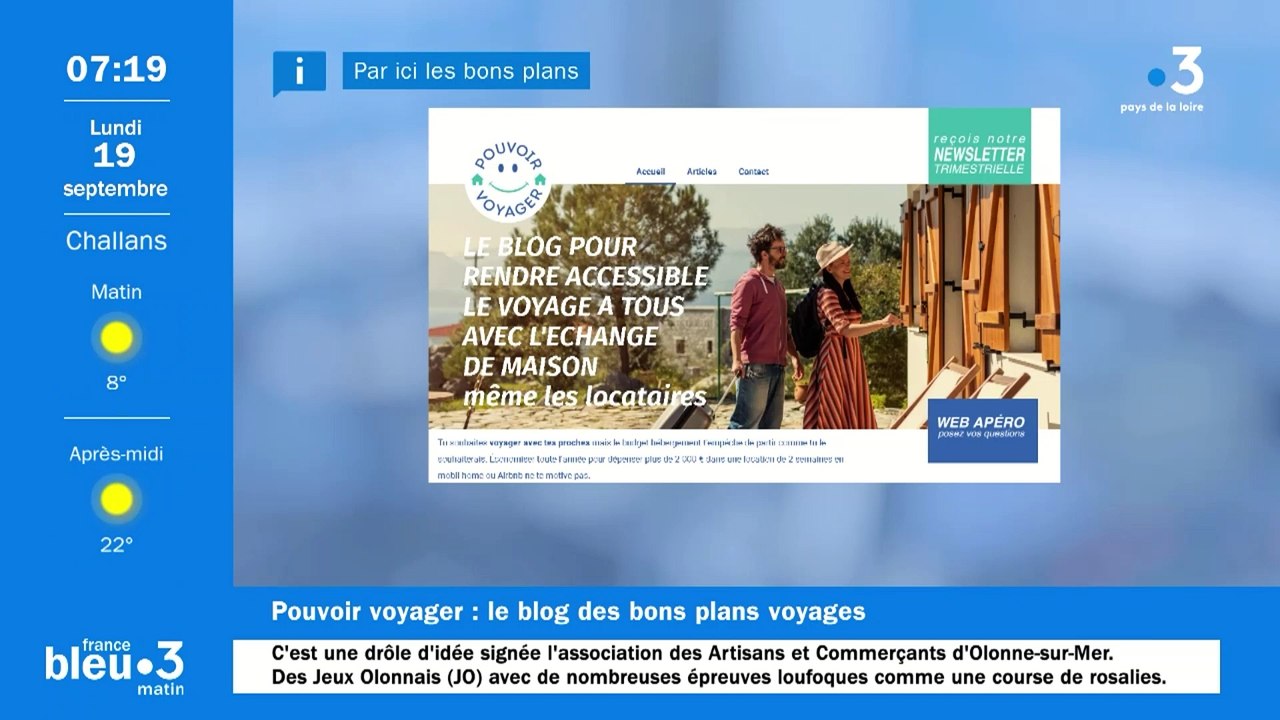 Nantes : Le blog Pouvoir Voyager, le bon plan v...