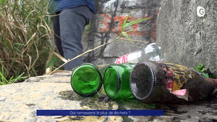 Reportage - Qui ramassera le plus de déchets ? - Reportages - TéléGrenoble