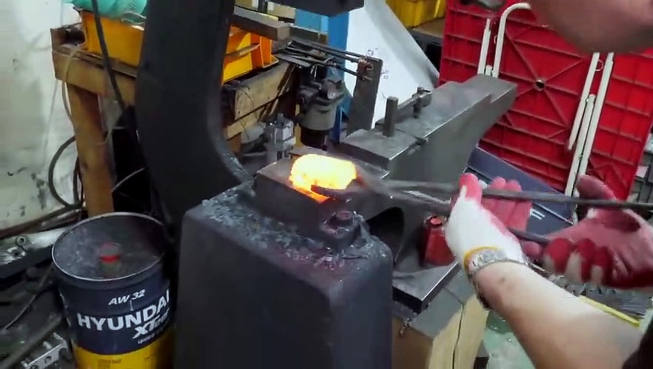 Korea's best handmade knife master. Knife making process video