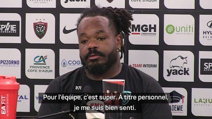 3e j. - Bastareaud : "Je reviens de loin"
