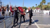 Muğla yerel haberi... Marmaris'te gaziler tören ile anıldı