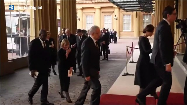 Primera imagen de los reyes eméritos juntos en Londres