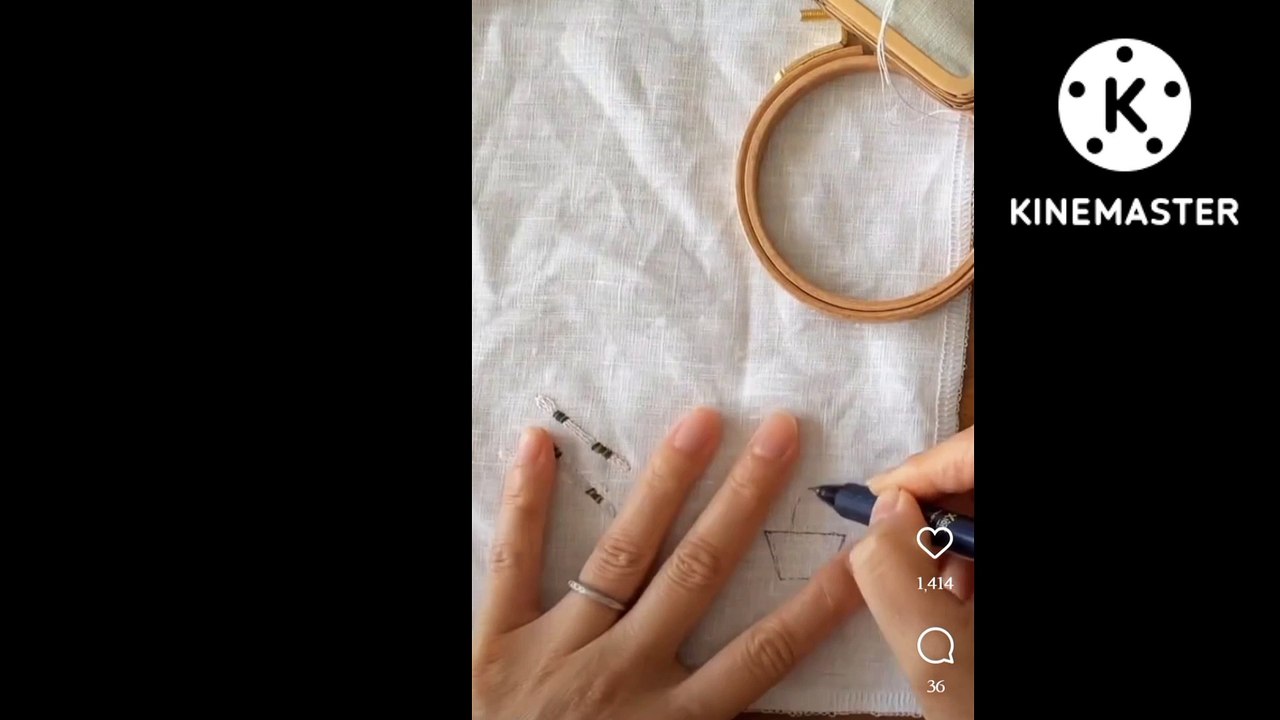 Beautiful hand embroidery